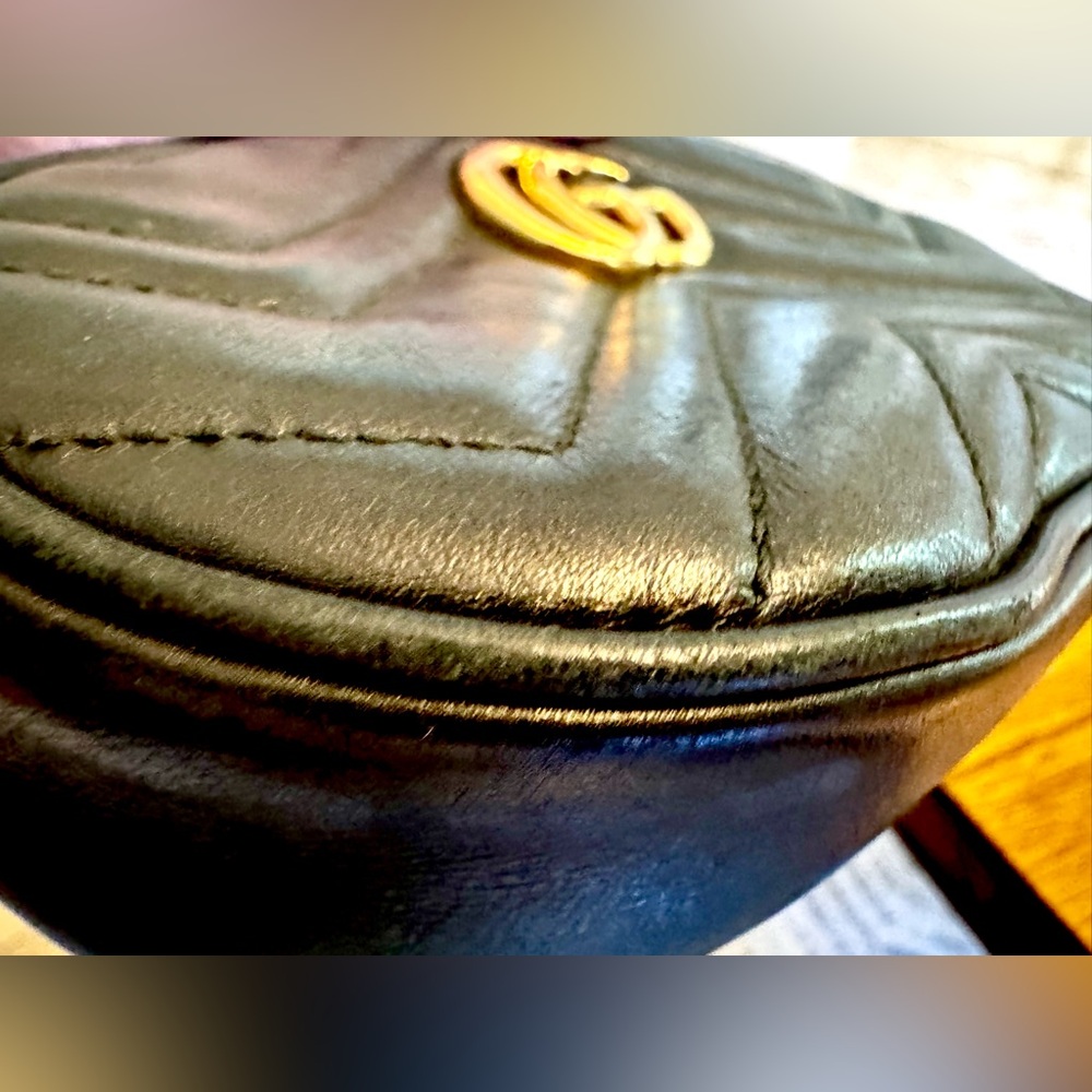 Gucci (GG Logo) Marmont Matelassé Leather Bag - Picture 13 of 13
